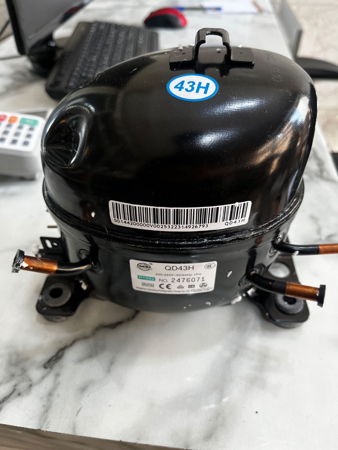 کمپرسور یخچال مدل WANSHENG QD43H